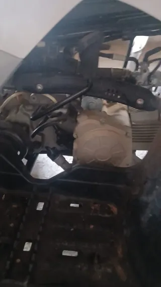 Quad Yamaha YFM 90  se cambia por motocross