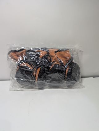 Dociote Zapatos para Perros, 4Pcs Antideslizante Botas con Correas Resistente, Impermeables Protectores de Patas para Perros Med