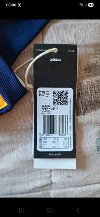 Maglietta Adidas Spagna Bambino 19