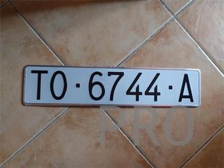 matrículas clásicas