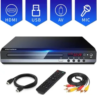 Reproductor de DVD para TV con HDMI Full HD 1080P