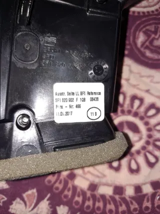 Aireadores laterales Salpicadero Seat León MK3 5F