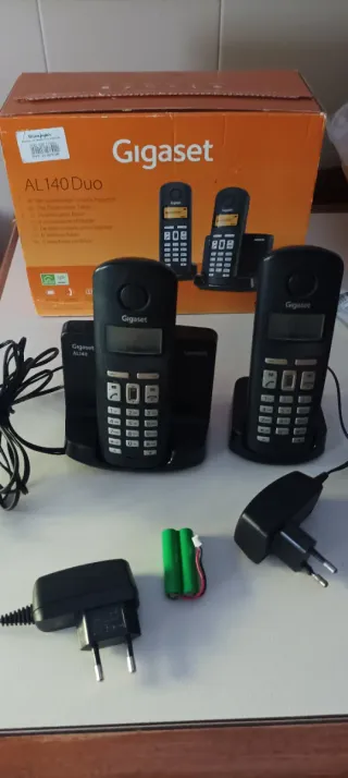 Teléfono inalámbrico dúo