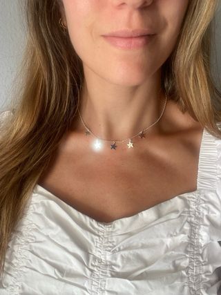 Gargantilla estrellas Plata de Ley 925