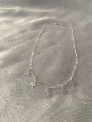 Gargantilla estrellas Plata de Ley 925