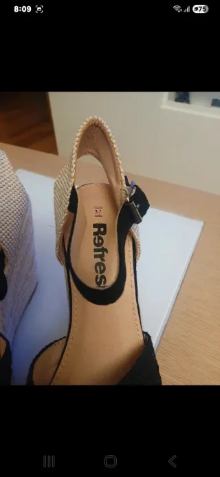 Zapatillas esparto Refresh talla 37