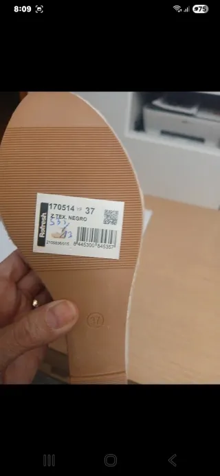 Zapatillas esparto Refresh talla 37