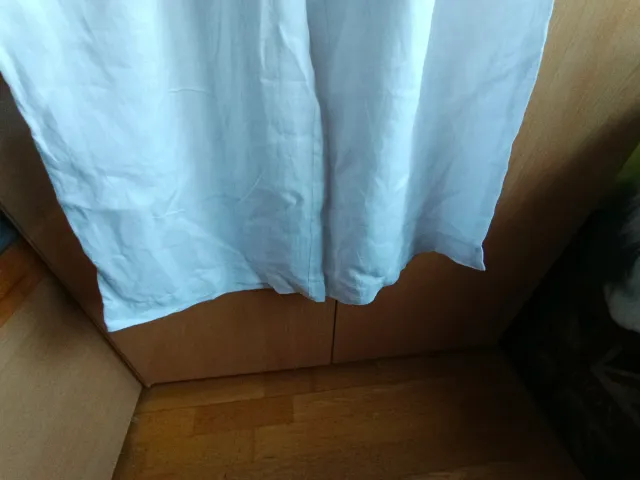 Pantalón Lino Chica Talla XS Blanco Nuevo