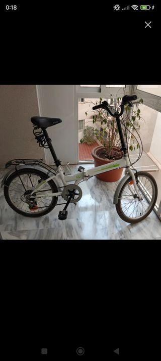 Bicicleta plegable 20 pulgadas