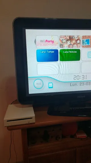 Consola Nintendo Wii Blanca