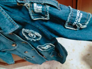 Chaqueta vaquera larga Talla 12