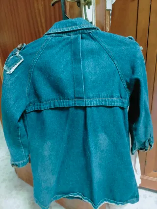 Chaqueta vaquera larga Talla 12