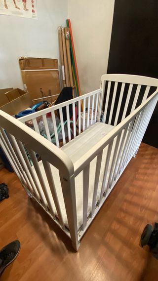 Cuna blanca IKEA 120x60