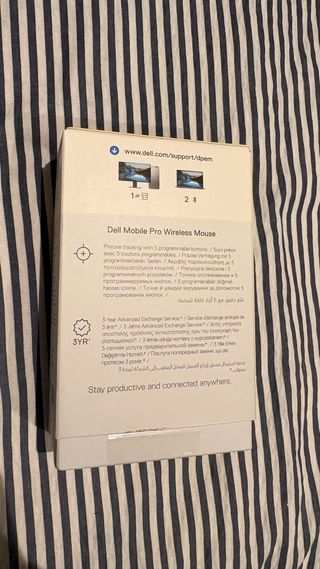 Ratón Dell MS5120W Bluetooth Gris