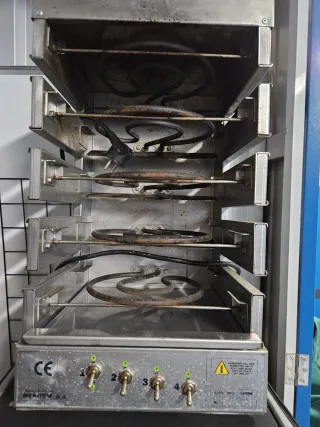 Horno Paellero Meritem S.A. 4 fuegos