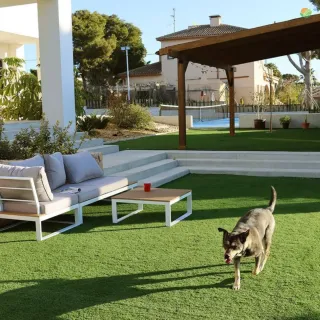 Instalación césped artificial