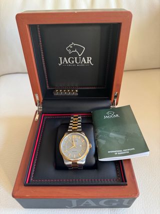 Jaguar Ed. Limit. Acero Gris Mate-Dorado.