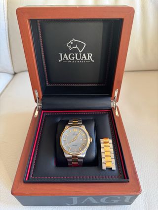 Jaguar Ed. Limit. Acero Gris Mate-Dorado.