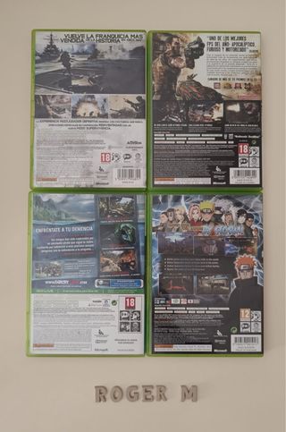 Lote 16 Videojuegos Xbox 360 PAL
