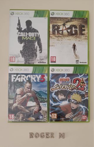 Lote 16 Videojuegos Xbox 360 PAL