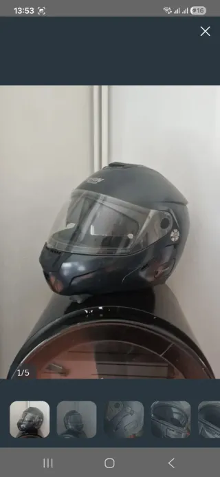 Casco Moto Nolan Negro