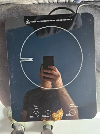 Placa de inducción portátil