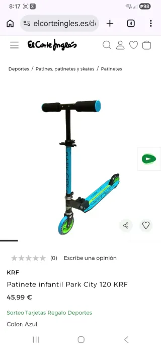 Patinete City 120