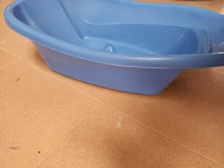 Bañera para bebé azul