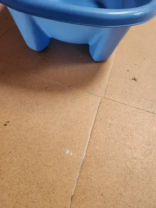 Bañera para bebé azul