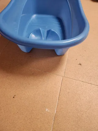 Bañera para bebé azul