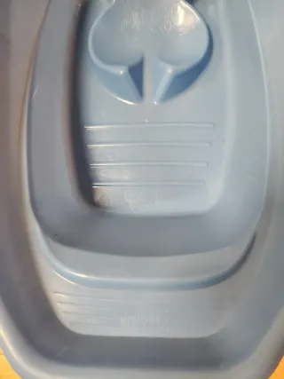 Bañera para bebé azul