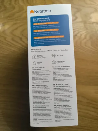 Medidor de ruido Netatmo para piso turístico