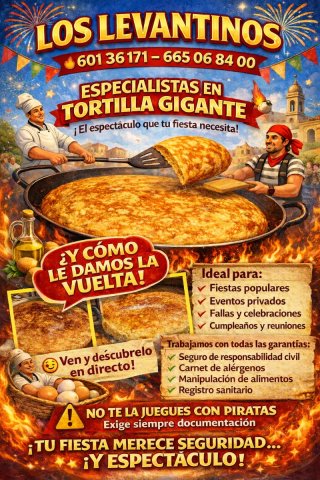 Cocinero a domicilio ,te llevamos tu paella a casa
