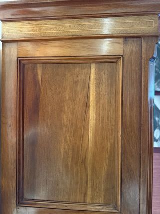 Mueble Antiguo Madera Tallada Vintage