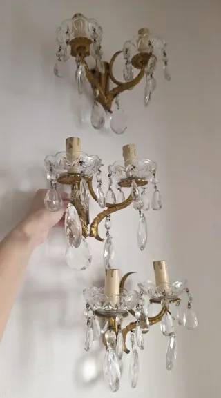 Tris applique vintage