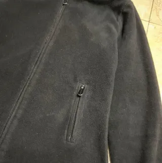 Bench Long Fleece Jacket Embroidered Logo Size M