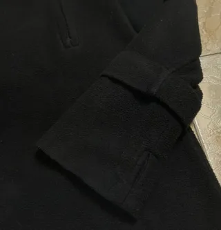 Bench Long Fleece Jacket Embroidered Logo Size M