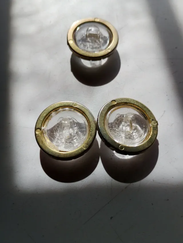 Botones Vintage Versace Medusa