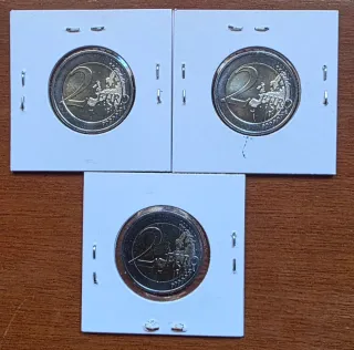 Monedas 2 Euros Alemania (Berlín y Hamburgo)