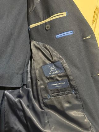 Traje alvaro moreno  Azul Marino oscuro