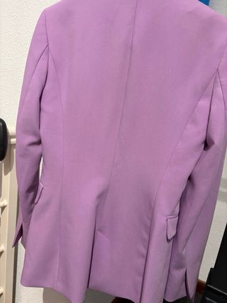 Americana Zara Morada Talla XS