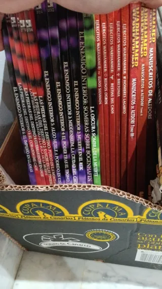 Coleccion libros warhammer