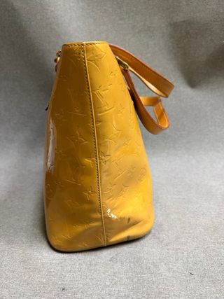 Louis Vuitton Bolso Houston Charol Amarillo