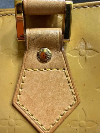 Louis Vuitton Bolso Houston Charol Amarillo