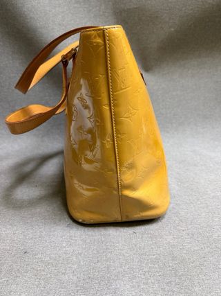 Louis Vuitton Bolso Houston Charol Amarillo