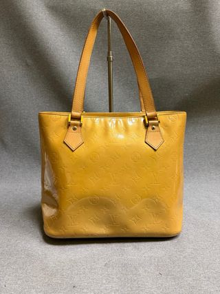 Louis Vuitton Bolso Houston Charol Amarillo
