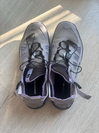 Zapatillas Salomon Techamphibian Gris/Morado