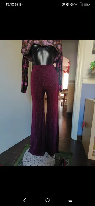 Set maglia, pantaloni, borsa e scarpe