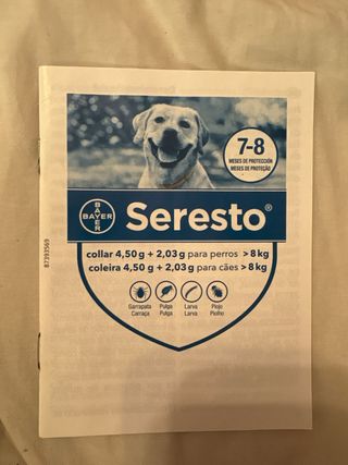 Collar para perros de mas de 8 Kilos, sin estrenar