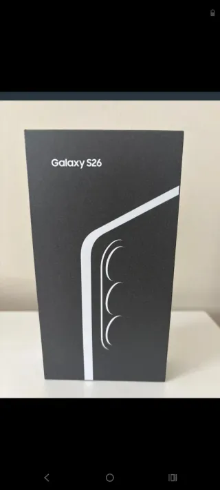 Samsung Galaxy S26 Blanco 256 GB está sin abrir